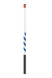 Fiets handwegwijzermast staal – 3,8 meter – 4 niveaus
