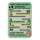 Informatiebord 2:3 reflecterend met je eigen opdruk