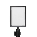 Fermeture magnétique pour poteaux de balisage avec ruban rétractable