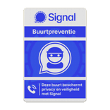 Verkeersbord Signal buurtpreventie officieel 2:3b - reflecterend