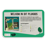 Informatiebord 3:2 reflecterend met je eigen opdruk