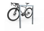 Fietsnietje staal vierkant antracietgrijs, met tussenstang - 1000x1200mm
