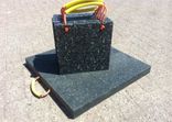 Stempelplaat kunststof (HMPE) - 300x300mm