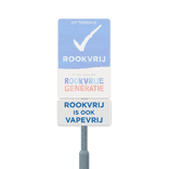 Bord Rookvrij is ook Vapevrij - Rookvrije Generatie