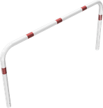 Schutzgeländer Stahl 2000x1000mm zum Einbetonieren