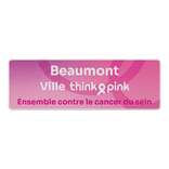 Naambord Ville ThinkPink.be - huisstijl