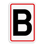 Informatiebord 2:3 reflecterend met je eigen opdruk