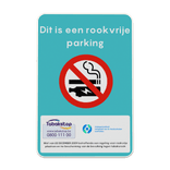 Rookverbod - Eigen tekst - Eigen logo
