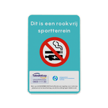 Rookverbod - Eigen tekst - Eigen logo