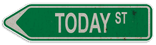 Informatiebord pijl reflecterend met je eigen opdruk