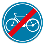 Verkeersbord SB250 fietsen verboden