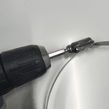 Kit de support variable - Anti-vol  en acier inoxydable (2 pièces)