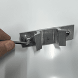 Set de 2 Supports de Fixation Variables G2000– Sans Colliers RVS