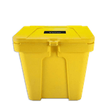 Bac à sel 100L compact – stockage extérieur pour gel et verglas