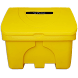 Bac à sel 400L avec pelle télescopique – grande réserve pour sites professionnels