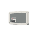 Verkeersbord parkeren uitsluitend medewerkers en bezoekers + bedrijfsnaam - reflecterend