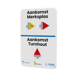 Informatiebord 2:3 reflecterend met je eigen opdruk