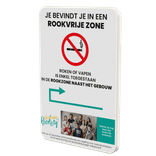 Informatiebord 2:3 reflecterend met je eigen opdruk