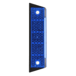 Wildwarnreflektor blau für Leitpfosten