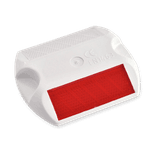 Kunststof wegdekreflector – oranje reflectoren