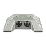 Wegdekreflector aluminium 120x120x28mm