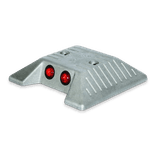 Wegdekreflector aluminium 120x120x28mm