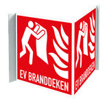 Haaks bord - met eigen ontwerp / logo