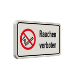 Verbotsschilder - Rauchen verboten - reflektierend