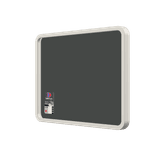 Schild Pakete hier ablegen - reflektierend