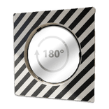 Miroir de circulation rond  Ø600mm acrylique - grand angle