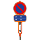Parkeerverbod PEHD - E1