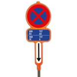 Parkeerverbod PEHD - E3 - NL/FR