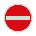 Verkehrszeichen 267 - Verbot der Einfahrt / Einfahrt verboten