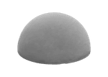 Demi-sphère de stationnement en béton gris Ø330mm – 22kg