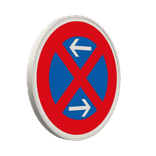 Verkehrszeichen 283-30 - Absolutes Halteverbot Mitte, rechts