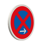Verkehrszeichen 283-20 - Absolutes Halteverbot Ende, rechts