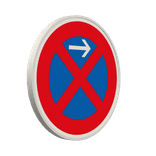 Verkehrszeichen 283-21 - Absolutes Halteverbot Anfang, links