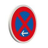 Verkehrszeichen 283-11 - Absolutes Halteverbot Ende, links