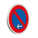 Verkehrszeichen 286-11 - Eingeschränktes Halteverbot Ende, links