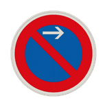 Verkehrszeichen 286-21 - Eingeschränktes Halteverbot Anfang, links