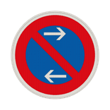 Verkehrszeichen 286-31 - Eingeschränktes Halteverbot Mitte, links