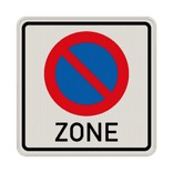 Verkehrszeichen 290.1- Beginn eingeschränkten Halteverbots Zone