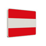 Schifffahrtsschild A.1 - Verbot der Durchfahrt und Sperrung der Schifffahrt