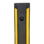 Parkeerstop TS-ECO rubber 200cm - Geel reflecterend