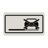 Verkehrszeichen 1060-31 - Halteverbot auch auf dem Seitenstreifen