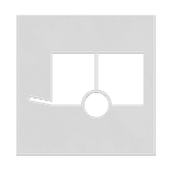 Pochoir pour marquage routier personnalisable - logo ou fichier