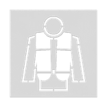 Pochoir pour marquage routier personnalisable - logo ou fichier