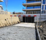 Doorrijhoogte portaal TS met hoogtebegrenzer 200mm reflecterend - compleet