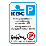 Informatiebord 2:3 reflecterend met je eigen opdruk