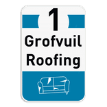 Informatiebord afval recycling - Grofvuil/roofing